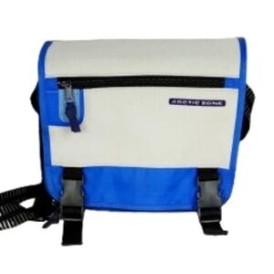 Artic Zone Blue Gray Insulated Lunch Bag